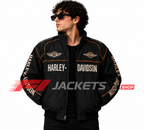 Harley-Davidson Racing Jacket  (Black)