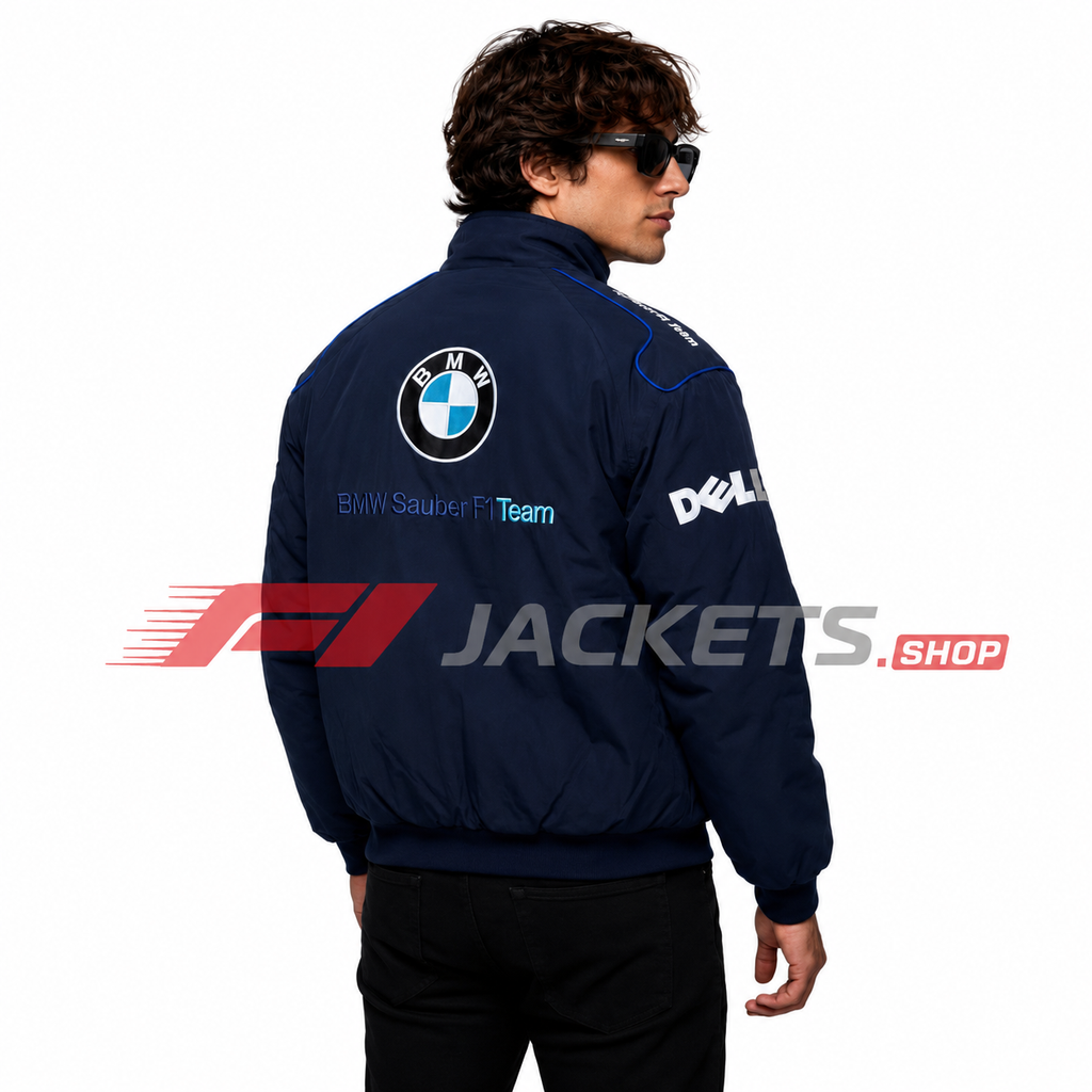 BMW M Power Petronas Racing Jacket Navy Blue